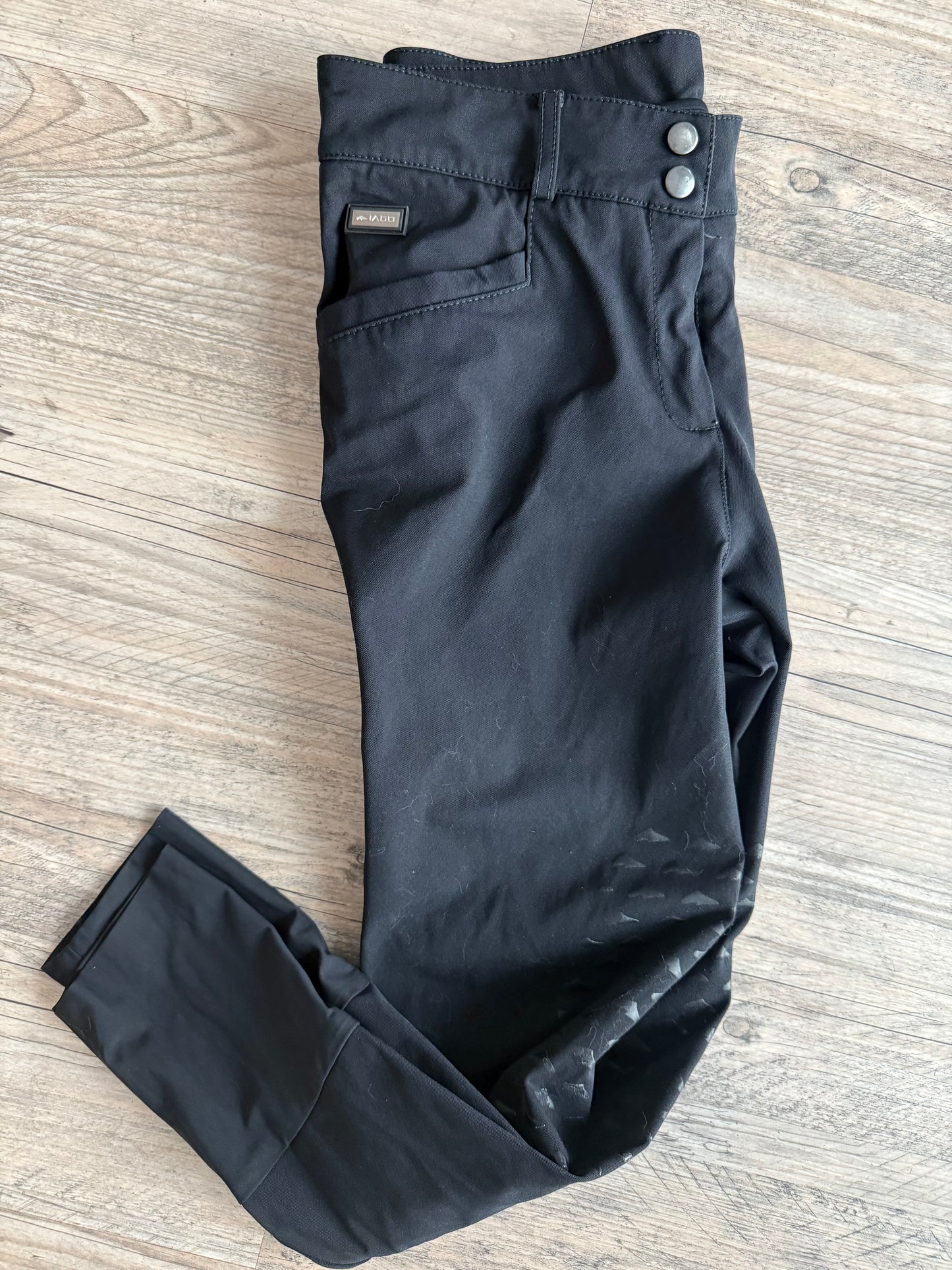 Iago Breeches IT44 Black Knee patch -