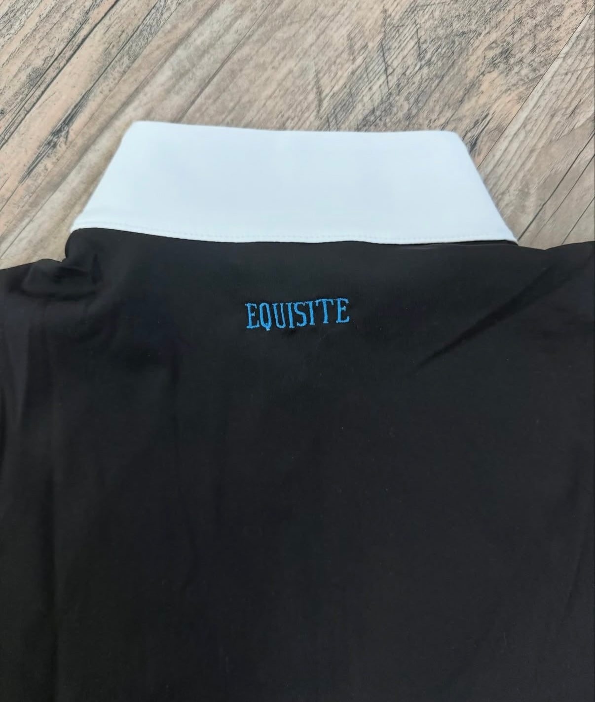 Equisite Mesh Show Shirt Black Small