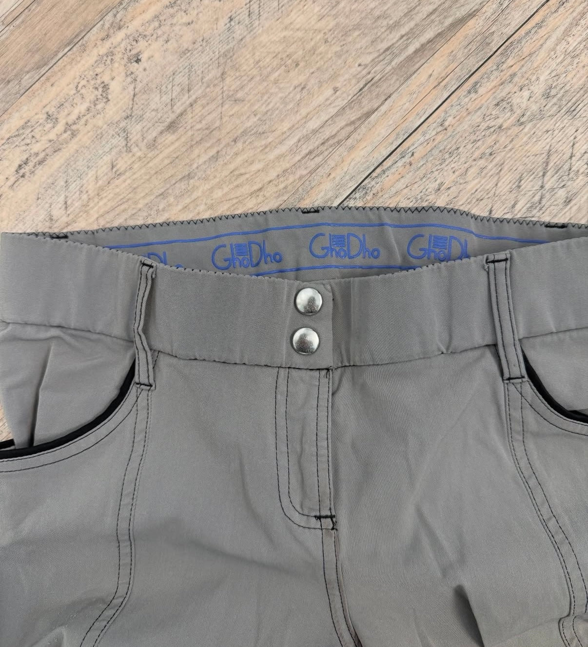 Ghodho Breeches 28R Grey KneePatch