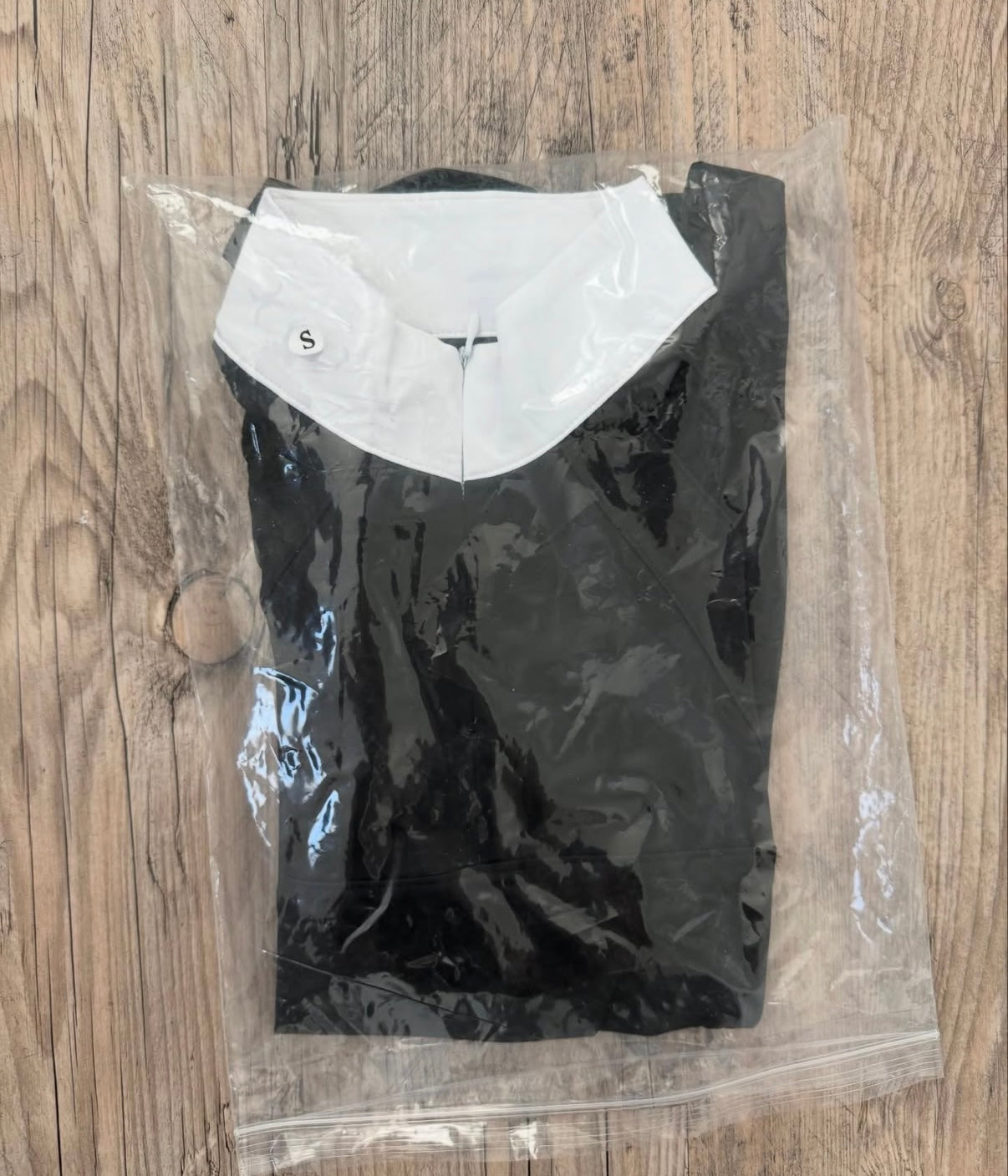 Equisite Mesh Show Shirt Black Small