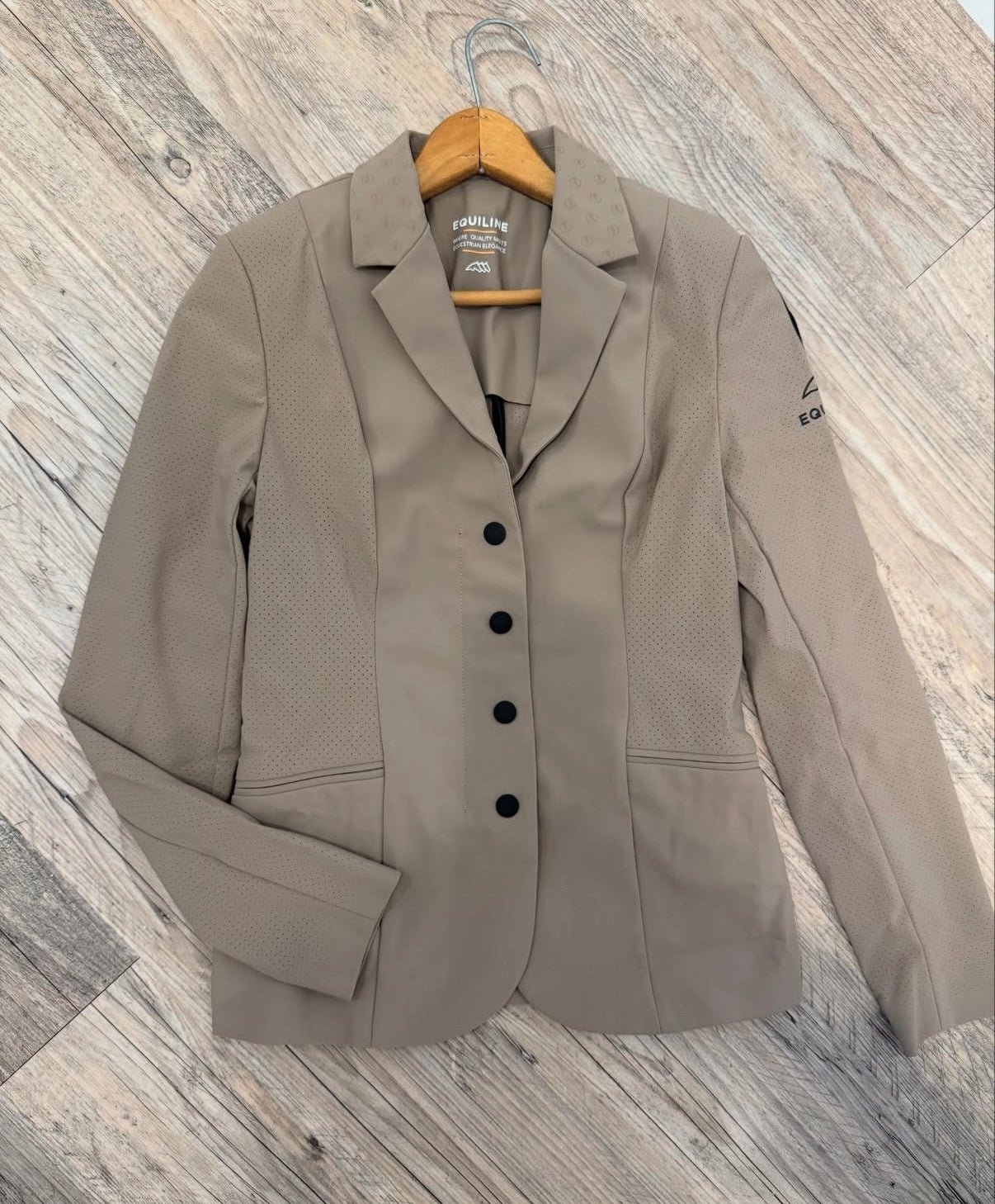 Equiline Cerus Show Coat IT40 Taupe