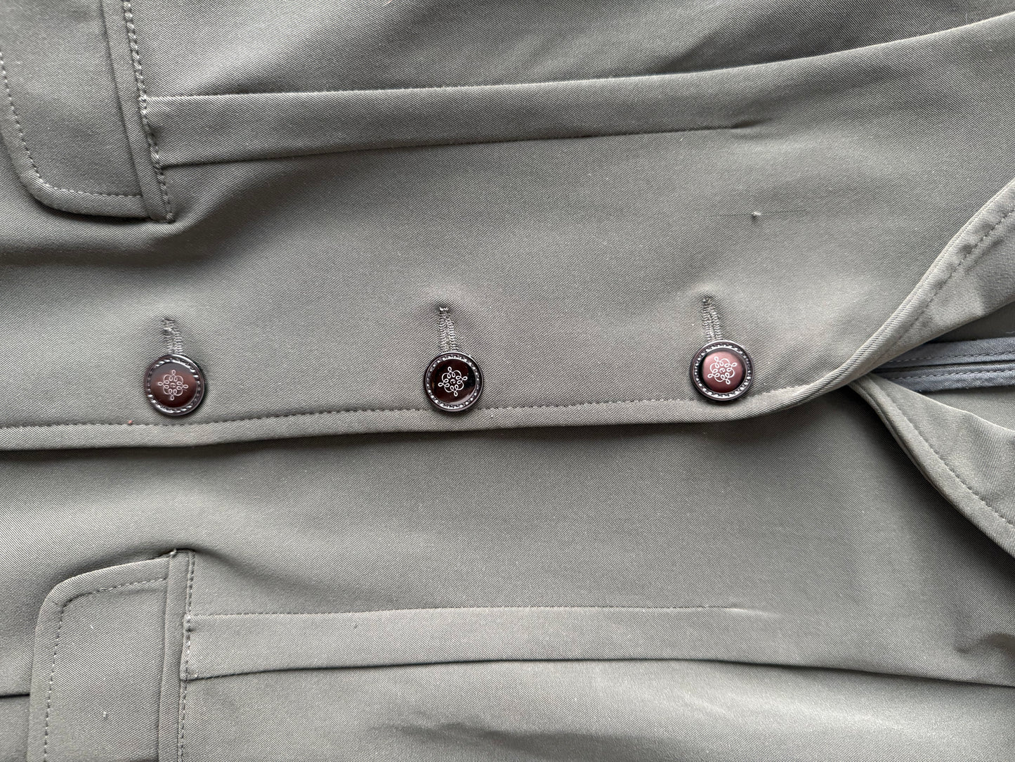 Espoir Show Coat Olive Green Small