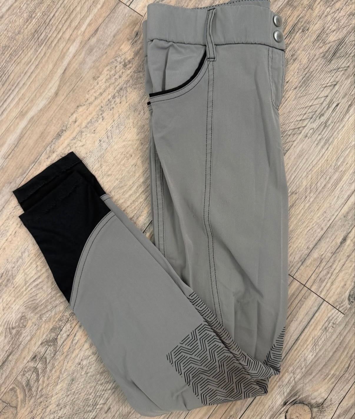 Ghodho Breeches 28R Grey KneePatch