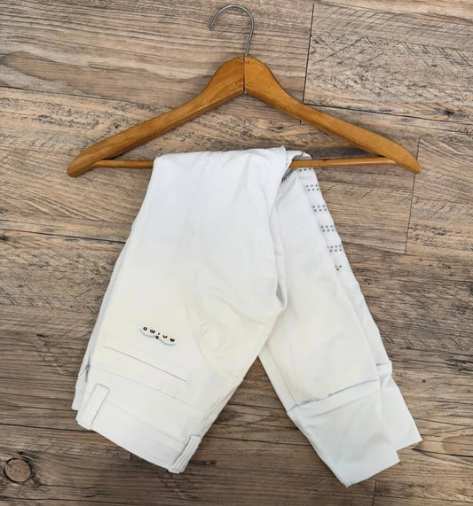 Animo Breeches IT36 White NWOT