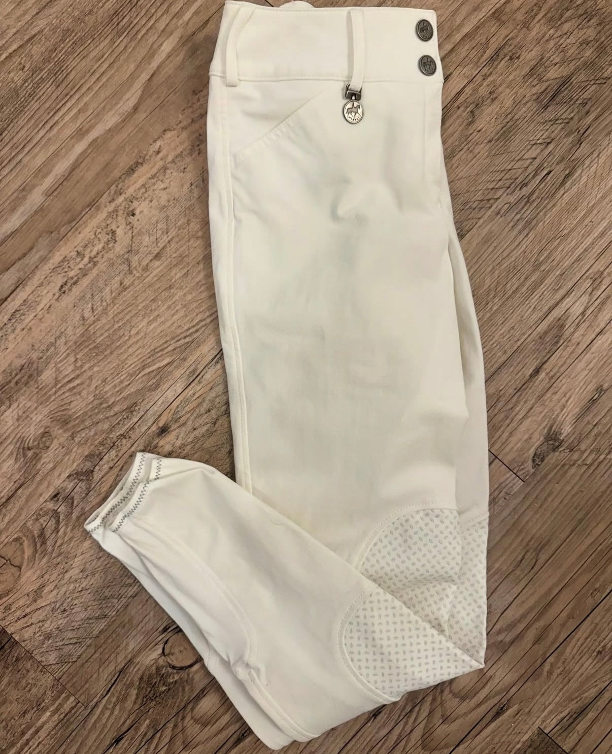Pikeur Ciara Breeches IT38 (26) White Knee patch