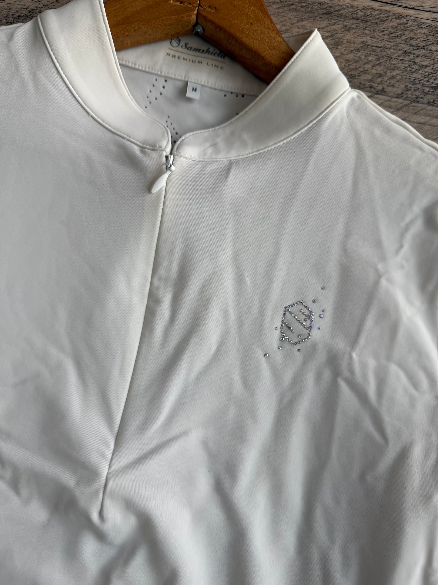 Samshield Show Shirt Flora Perforated Medium White -