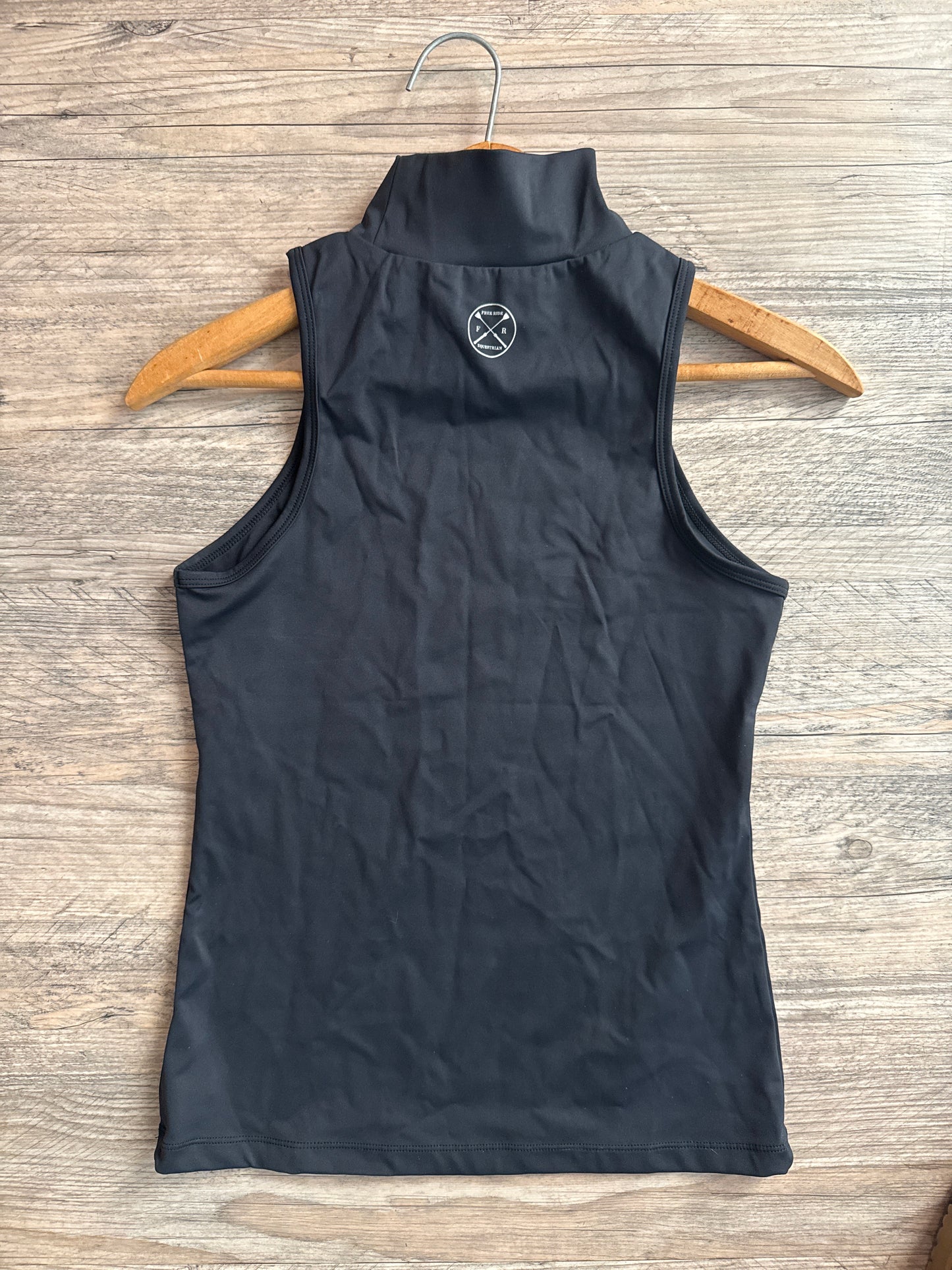 Freeride Equestrian black Schooling Tank Small -