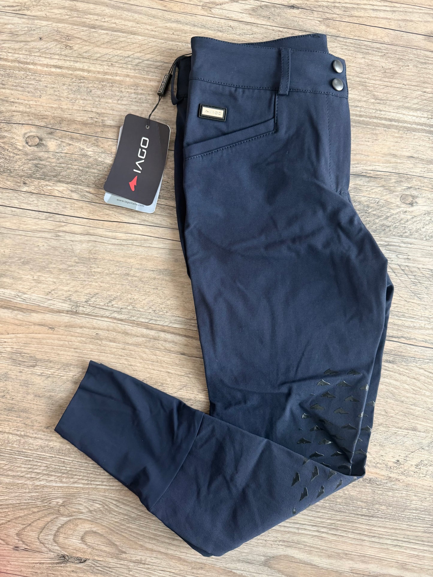 Iago Breeches NWT Navy IT44 -