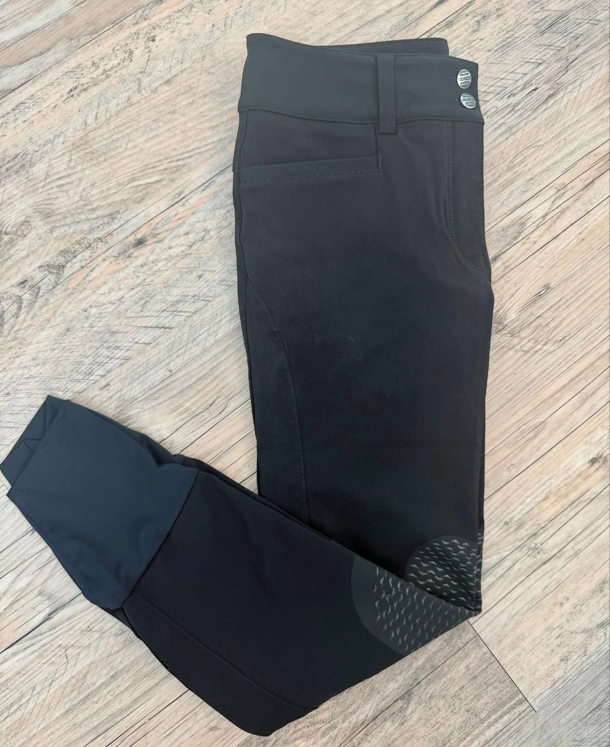 Animo Breeches IT46(32) Black Knee Patch