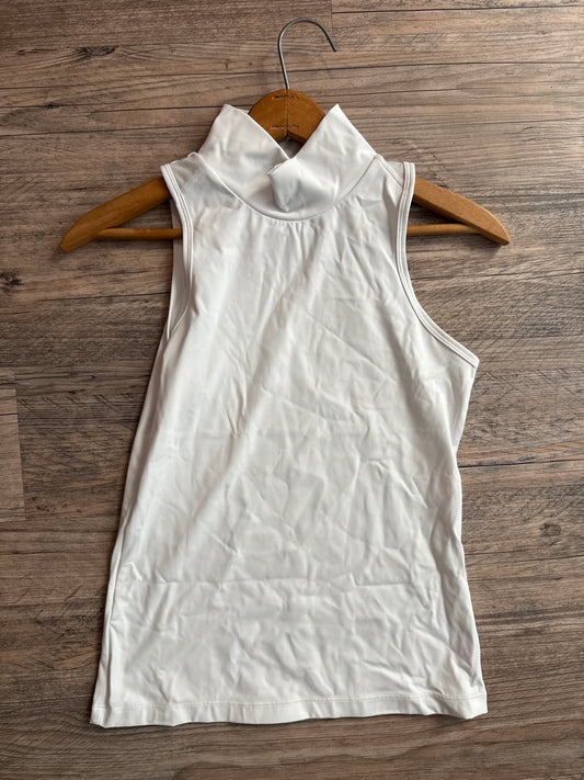 Freeride Equestrian Schooling Tank Small White -