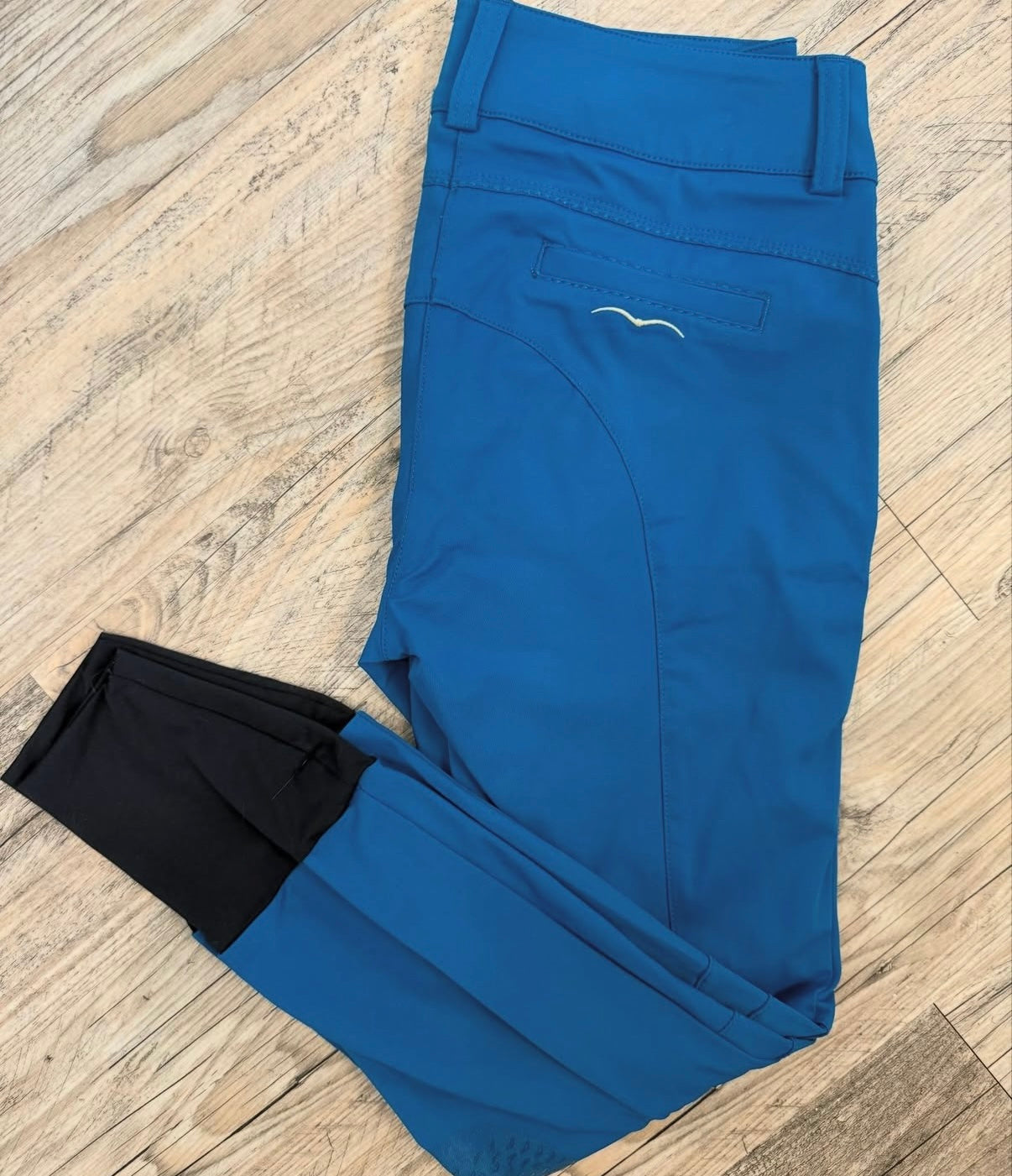 Animo Breeches IT44(30) Blue knee patch