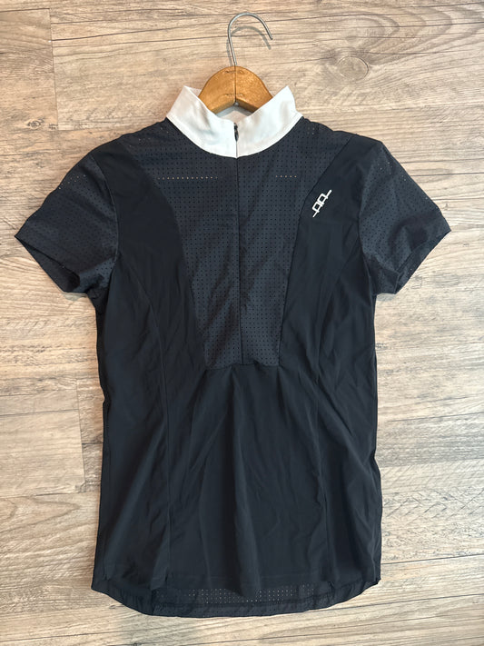 Alessandro Albanese Perforated Show Shirt Black XS -