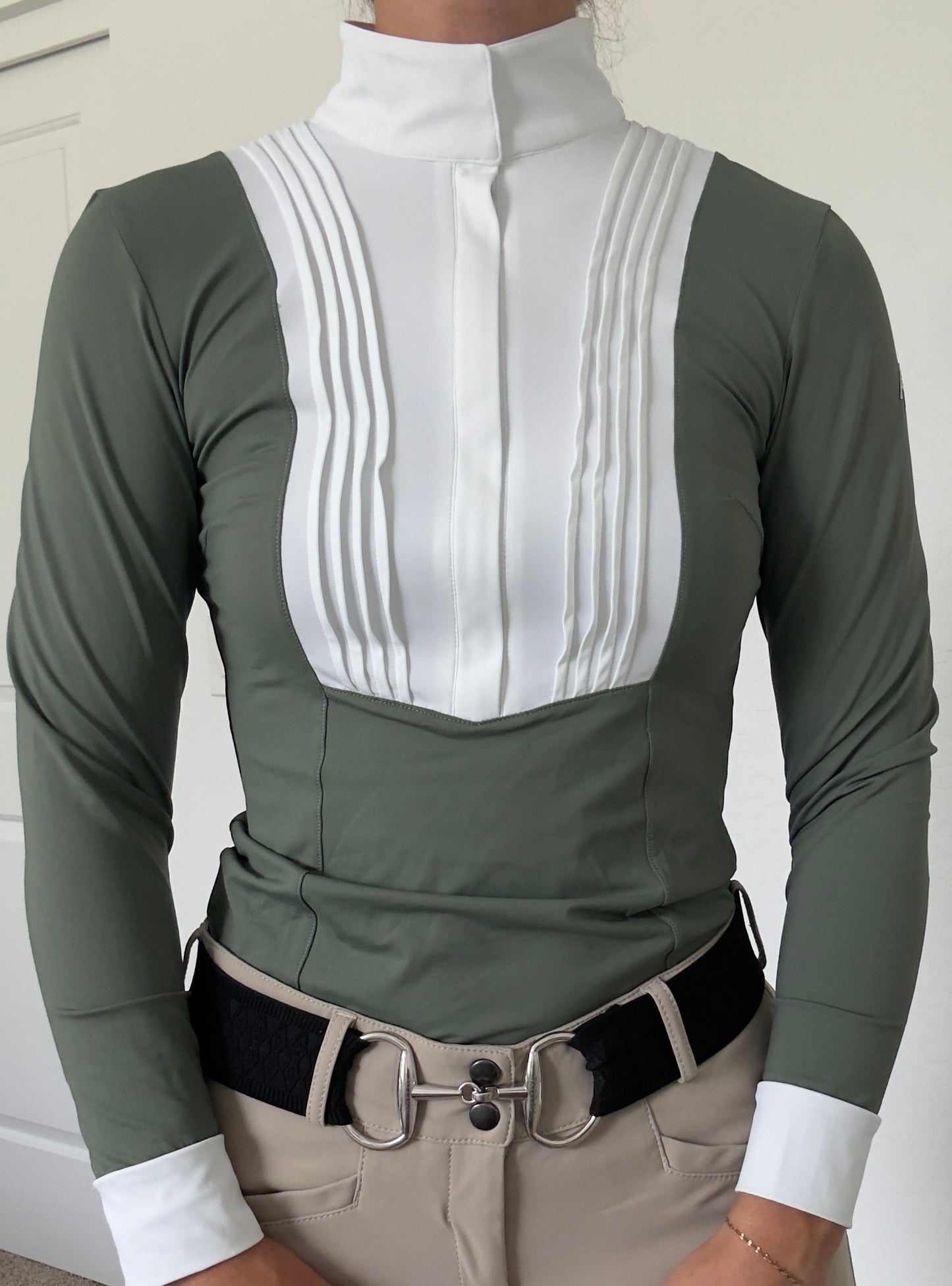 AV Luxe Classic Show Shirt Sage *PREORDER*