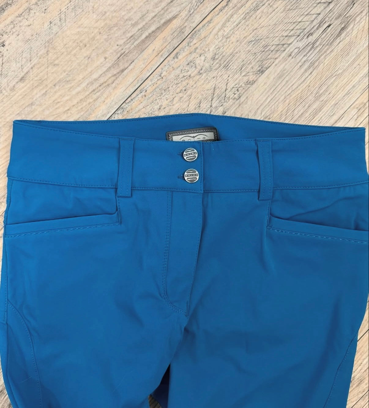 Animo Breeches IT44(30) Blue knee patch