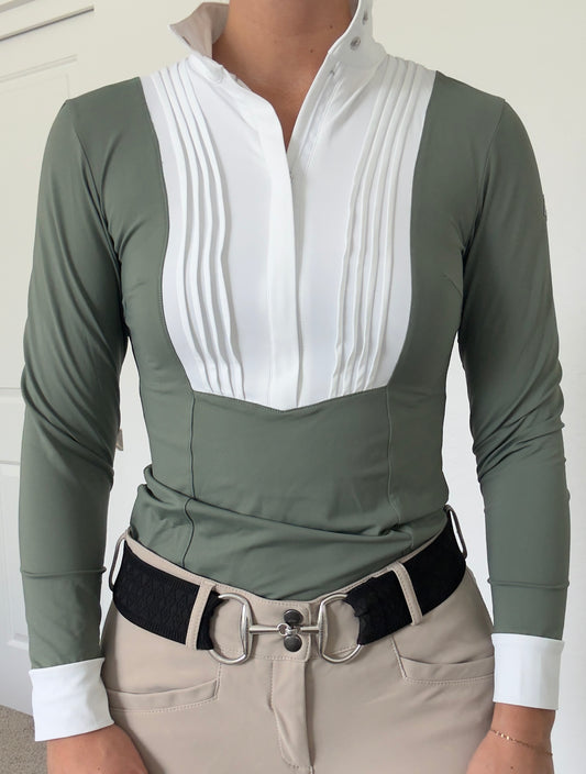 AV Luxe Classic Show Shirt Sage *PREORDER*