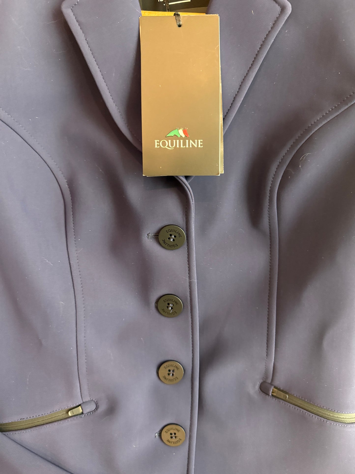 Equiline Celc Show Coat IT38 Cobalt