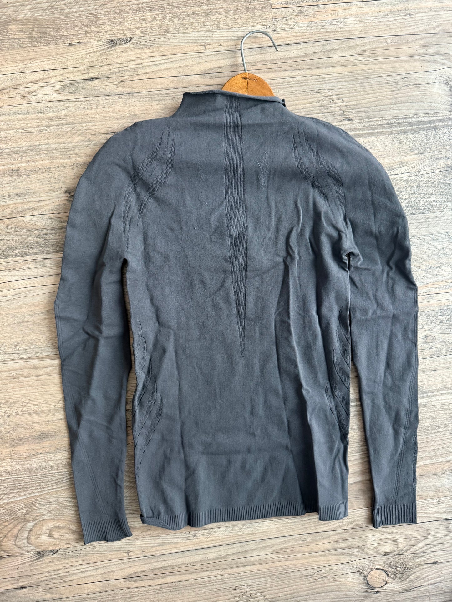 Samshield Seamless Training Shirt Gray Large Turtleneck -