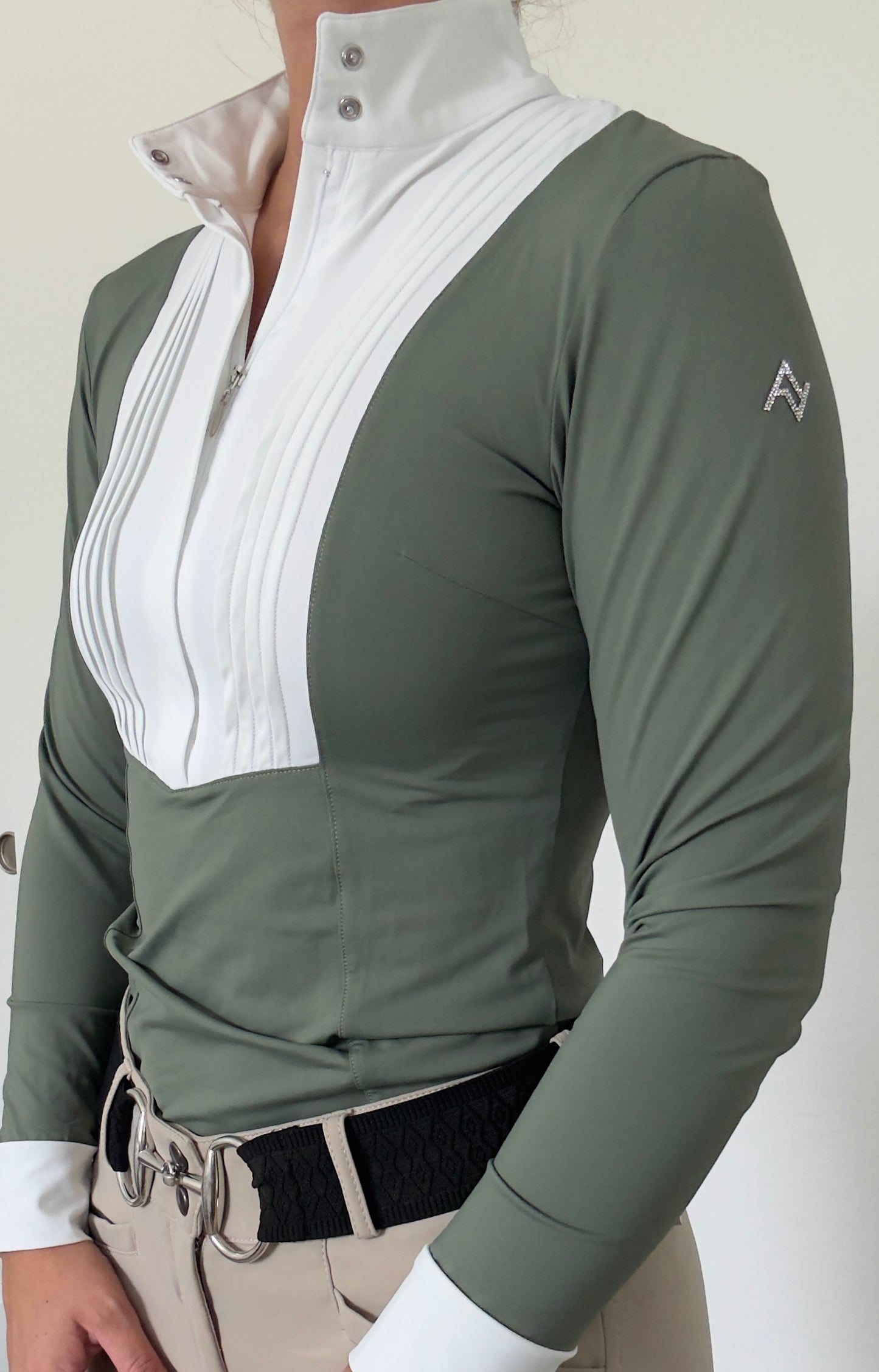 AV Luxe Classic Show Shirt Sage *PREORDER*