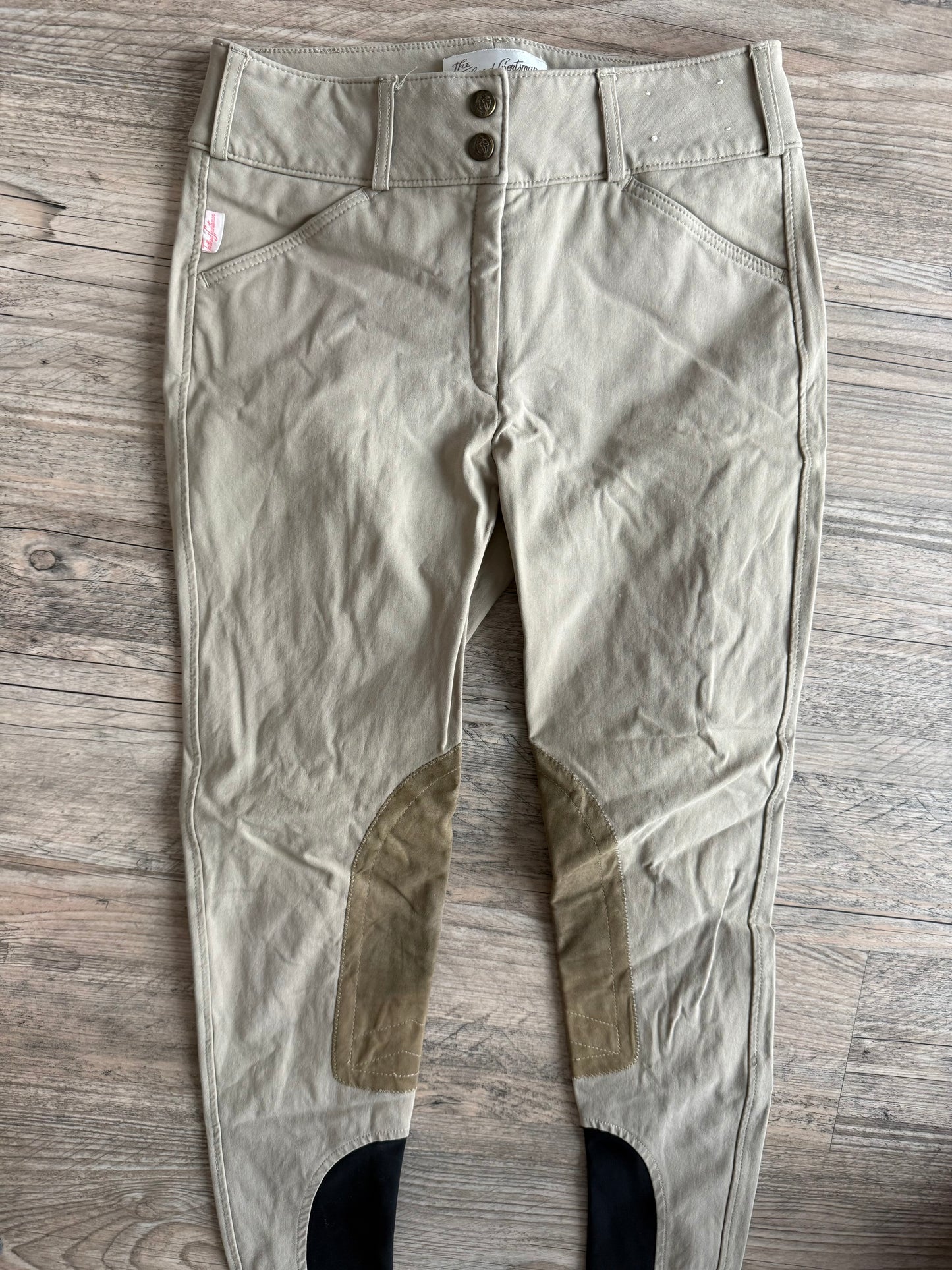 Tailored Sportsman Front Zip 28R Tan -