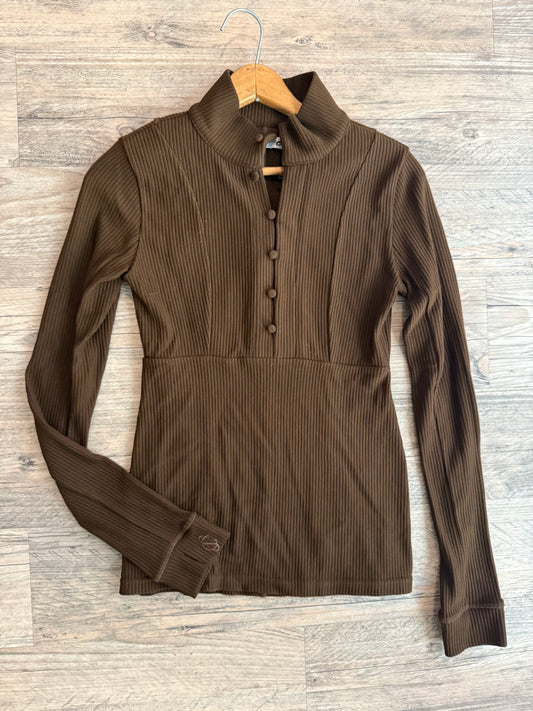 Solid Citizen Equestrian Sweater M Chocolate Brown