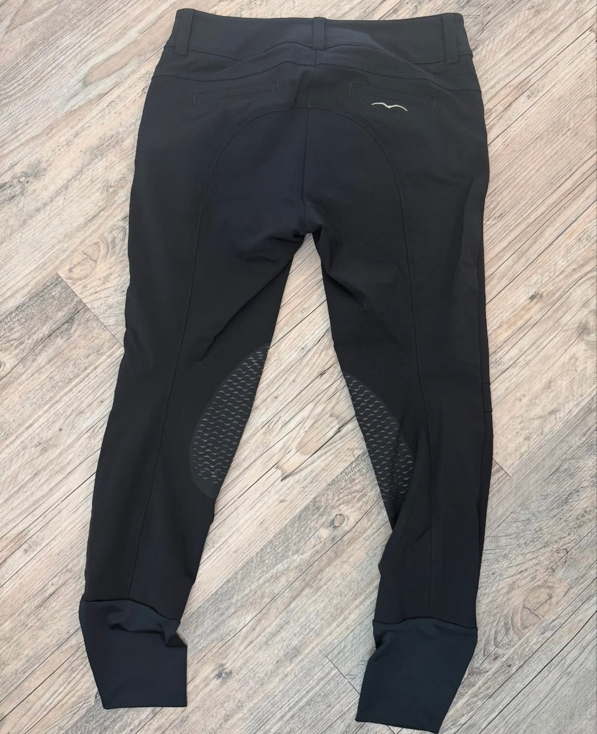 Animo Breeches IT46(32) Black Knee Patch