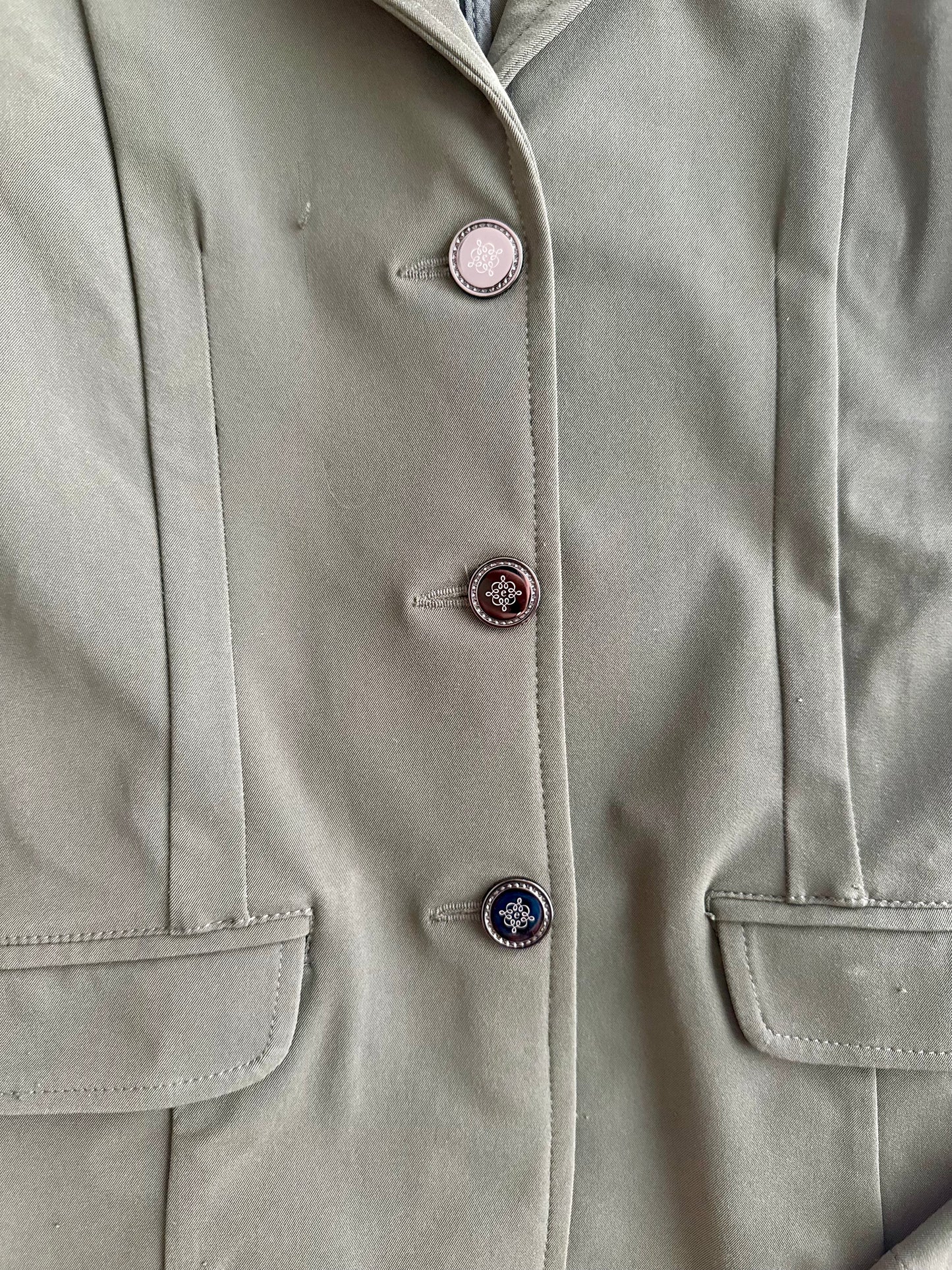 Espoir Show Coat Olive Green Small