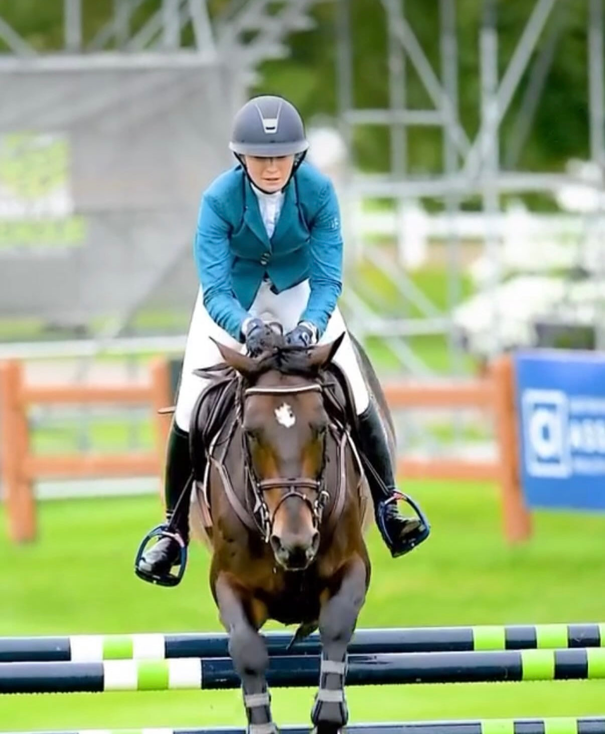 Equiline Eline Show Jacket Tahitian Blue IT40